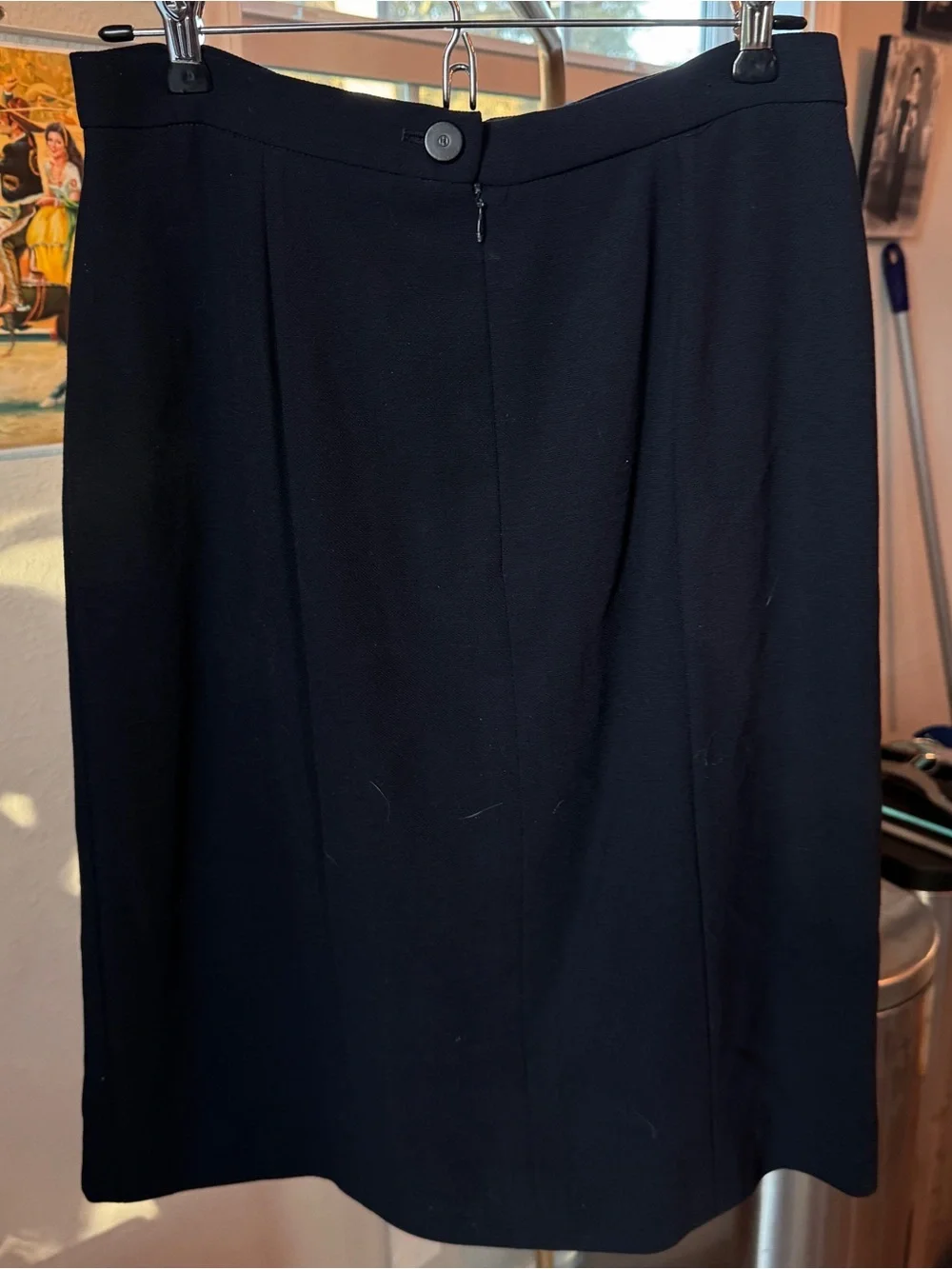 Channel 1999 Cruise 100% Wool Skirt French Size 36